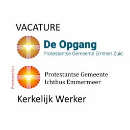 Vacature - De Protestantse Gemeente Emmen zoekt kerkelijk werker(s) 36 uur