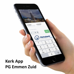 De Scipio Kerk App voor de PG Emmen Zuid is klaar voor gebruik. 